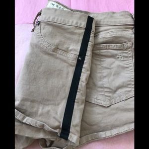 Rag & Bone mini shorts in blush